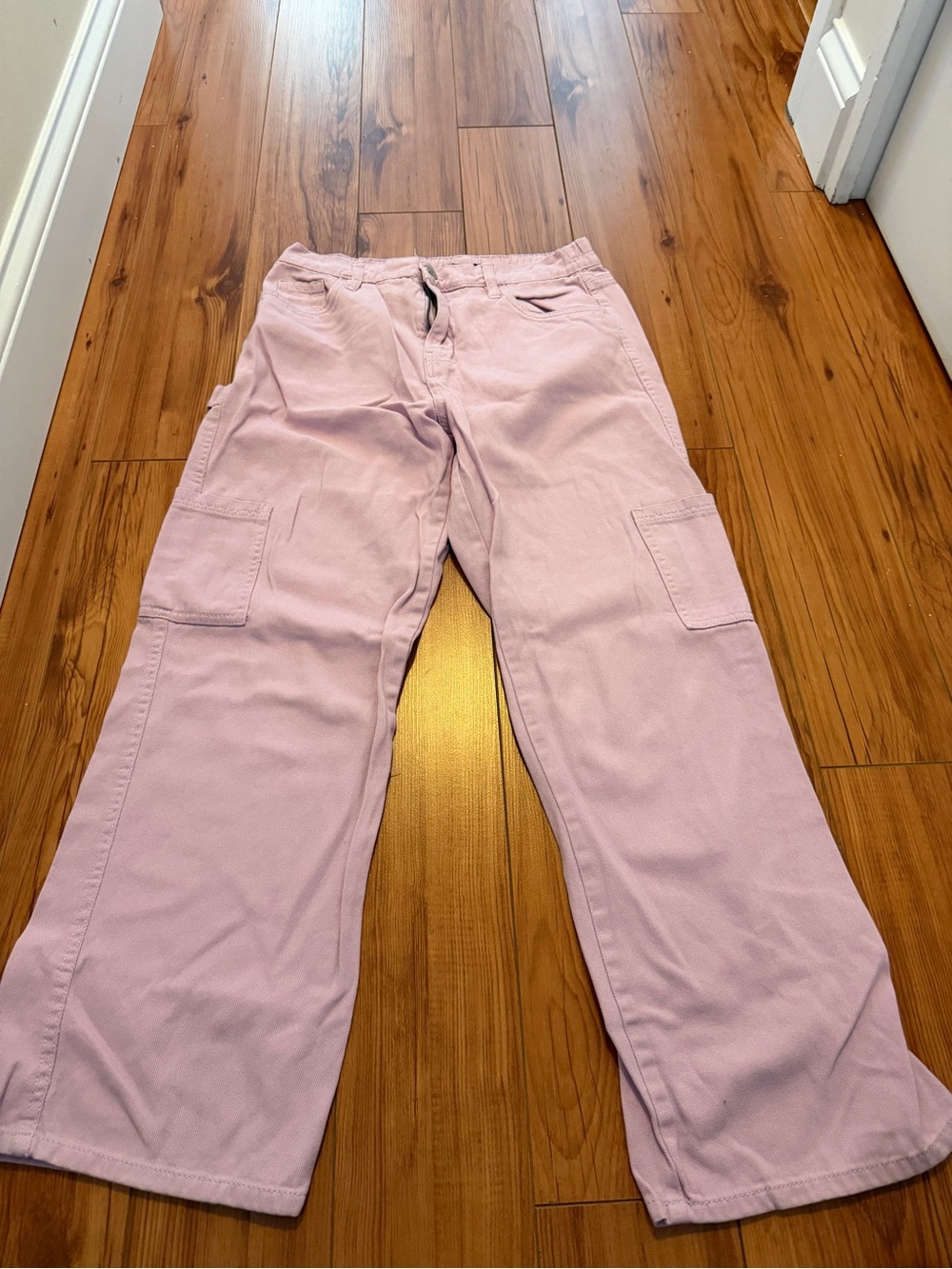 Woman’s Cargo Pants - Pink/Purple
